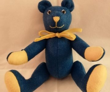 Our First Play Day – Making a Felt Bear – 12th March 2022